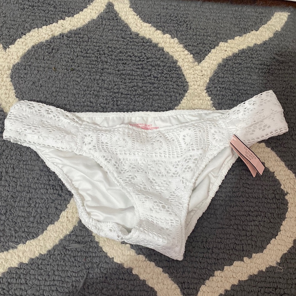 White Bikini Bottoms